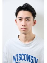 チルチェア 池袋(CHILL CHAIR) 64分けルーズバック×パーマ <池袋> <理容室> <バーバー>