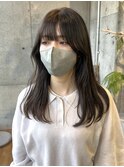 透明感オリーブブラウン【山本】