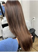 シールエクステ/ハイトーンカラー/髪質改善