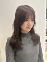 バサ 保谷店(BASSA)&nbsp;【Moeri】” チョコレートピンク × ゆるふわウェーブ ”