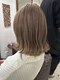 ドゥア(Dua)の写真/【大通駅徒歩３分】ダメージを軽減させるケアブリーチや、さりげなさが可愛いイヤリングカラーがおすすめ♪