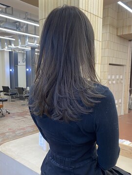 パークレーン アイス イヴェン(park lane ICI yeven) ブリーチなしカラーグレージュ20代30代40代ダブルカラーレイヤー