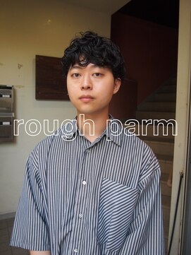 コレットヘアー ザモリオカ(Colette HAIR the MORIOKA) -kanna-♪ 黒髪×ニュアンスパーマ×メンズマッシュ♪