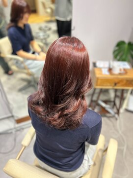 エッセ 大阪梅田茶屋町店(esse) 【梅田】暖色カラー×レイヤーカット