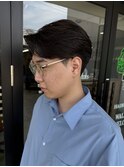 MEN'SHAIRウルフカルマパーマメンズショートイージーパーマ