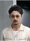 渋谷スパイキーショートパーマルーズショートメンズショート