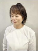 【Content yumi】大人のデザインカラー☆ミディアムパーマ