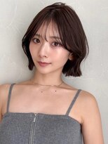 アグノス 青山(Agnos) 薄めバング艶感こなれヘアサイドバンググランマッシュ美髪