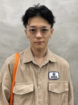 スー 渋谷(suu) メンズカットメンズショートスパイキーショートピンパーマ渋谷