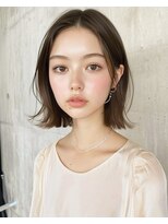 hum 立川【ハム】髪質改善・酸性ストレート・縮毛矯正 ココアベージュ/オリーブグレー/小顔/黒髪[立川/髪質改善]