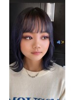 ジェンダーヘア(GENDER hair)&nbsp;Navy Blue / 拾壱