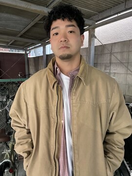 メンズスパイラルパーマ