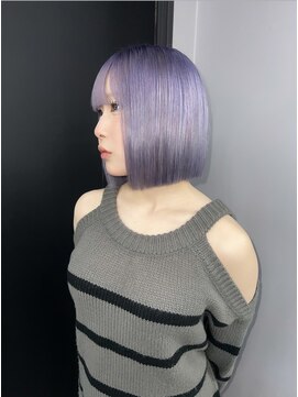 ギミックパシャ(GIMMICK pasha) 色落ちシルバーになるパープル