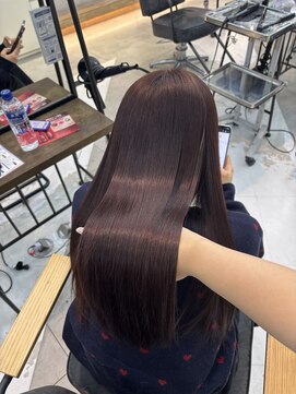 ゼスト パーク(ZEST PARK) ボルドーカラー/髪質改善トリートメント