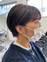 ガーデンタチカワネクスト(garden tachikawa next) マッシュショート耳掛けショート丸みショート大人ショート20代