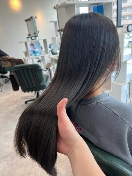 ミライバイスタイルジャパン 南風原店(mirai by sty japan) 髪質改善 × 透明感カラー（ アディクシー　イルミナ ）