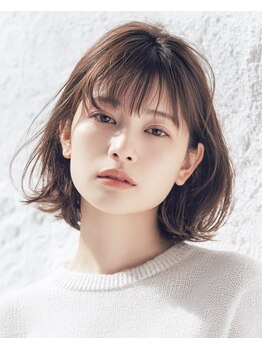 エトネ ヘアーサロン 仙台駅前(eTONe hair salon)の写真/自然体でキレイが続く♪髪の扱いはシルエットが鍵！【年齢とともに変化する髪質に、ちょうどいいカット】