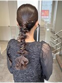 タイト編み下ろし
