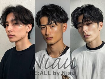リオールバイニアウ(RE:ALL by Niau)の写真/実力派のスタイリストたちがあなたの理想のイメージを叶えます！計算されたデザインで第一印象も◎