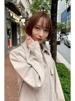 トイロ 渋谷(Toiro) レイヤーボブ韓国顔周りレイヤーボブ