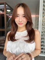 フォト 富山(foto) 20代30代ミディアムレイヤーインナーカラーダブルカラー富山」