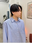 ナチュラルショート/ミルクブラウン/ダークパープル[自由が丘]