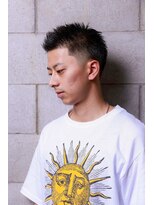 チルチェア 中野(CHILL CHAIR)&nbsp;アップバングショート×フェード <中野駅/バーバー/理容室/床屋>
