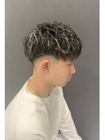クレオ 福大通り店(CREO)&nbsp;アップバング×ツイスパ◎男らしさ爽やか清潔感メンズカット