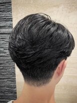 ヒロギンザバーバーショップ 大宮店(HIRO GINZA BARBER SHOP)&nbsp;ツーブロック毛流れ