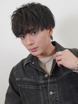 ガウディ 池袋店(Gaudi) メンズカット×ラウンドマッシュ×ソフトツイストパーマ