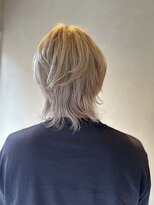 エリン バイ リル ヘアー 本陣(eLin by LiL hair)&nbsp;ホワイトブロンド×ウルフ