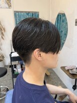 ティムヘアー(tim hair)&nbsp;バームだけでキマる！刈り上げセンターパート！