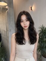 エレナ バイ アルテフィーチェ(elena by artefice)&nbsp;レイヤーカットバレイヤージュオリーブグレージュハッシュカット