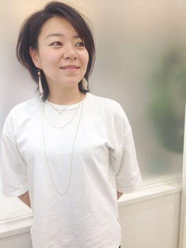ミチ(michi) トップのボリューム重視30代40代に人気のミディアムレイヤー