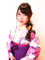ネオリーブアオバ 高田馬場店(Neolive aoba) 卒業式着付け&ヘアセット&メイク　【高田馬場】