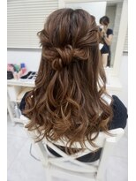 リサ 恵比寿(risa.)&nbsp;ねじりのダウンアレンジ