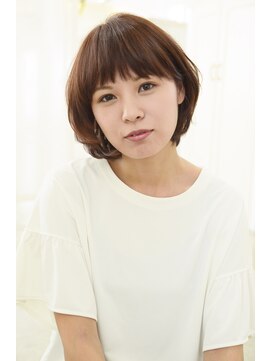 アドラーブル 長岡リップス旭岡店(adorable) 30代40代★大人耳掛け☆大人可愛いひし形ショート