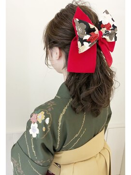 ネオリーブ クタ 町田店(Neolive kuta) 【neolivekuta町田】卒業式 袴着付け ヘアセット 304