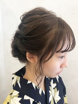 アクイール ピュール ヘア(Accueillir Pur hair) 浴衣ヘアアレンジ【見附】【長岡】