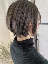 ビーケアーズ リアン(be-cares Lien)&nbsp;暗髪ショートボブ