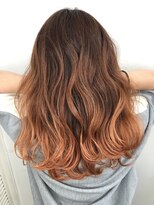 リジョイスヘア(REJOICE hair)&nbsp;【REJOICE hair 】グラデーションオレンジブラウン