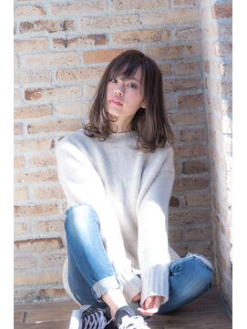 ジャン クロード ビギン 表参道店(JEAN CLAUDE BIGUINE) エアリーミディ＋透け感イノアカラー 20代 30代 40代
