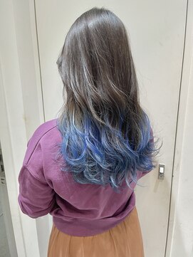 フェリア 渋谷(Feria) 【filo by Feria渋谷】ブルーグラデーションカラー♪