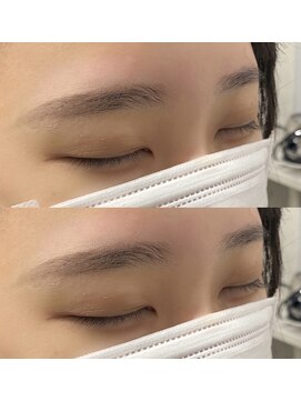 ウプヘアサロン ナチュラルブロウリフト