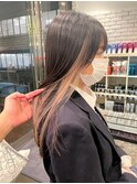 【DIFINO 青山】インナーカラー/アッシュピンク