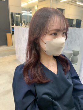 アリュウル 表参道(ALLURE) 春におすすめ!ピンクブラウン 韓国くびれヘア