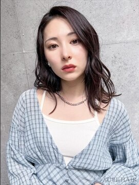 オーブ ヘアー イエル 泉中央店 仙台(AUBE HAIR iel) 20代・30代_大人可愛い波巻きヘア