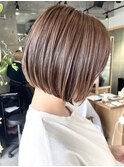 透明感ミニボブ(田岡)