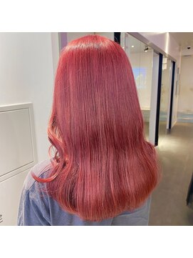 ゲーム 原宿店(GAME) ダブルカラーチェリーレッドカラーケアブリーチ韓国