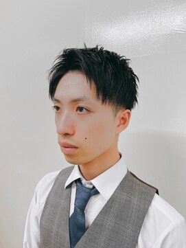 ヨシザワインク ハコザキ 水天宮前 日本橋人形町(YOSHIZAWA Inc.HAKOZAKI) ベリーショート/メンズショート/アップバング/ビジカジ